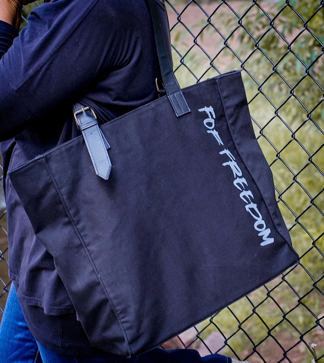For Freedom Tote , Taschen, Sak Saum, LILLYPARK, ShowYourLove-Taschenparty,
