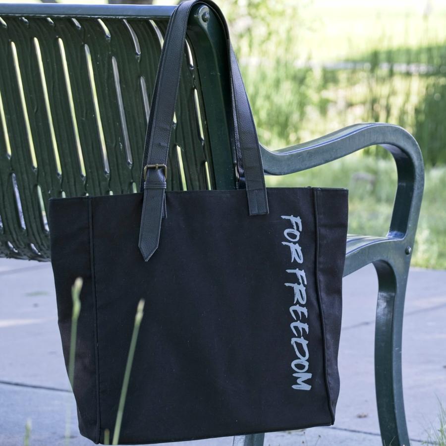 For Freedom Tote , Taschen, Sak Saum, LILLYPARK, ShowYourLove-Taschenparty,